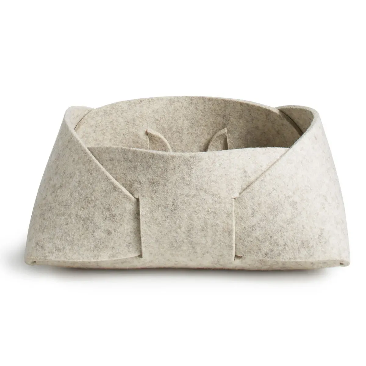 Double Tuck Medium Felt Basket