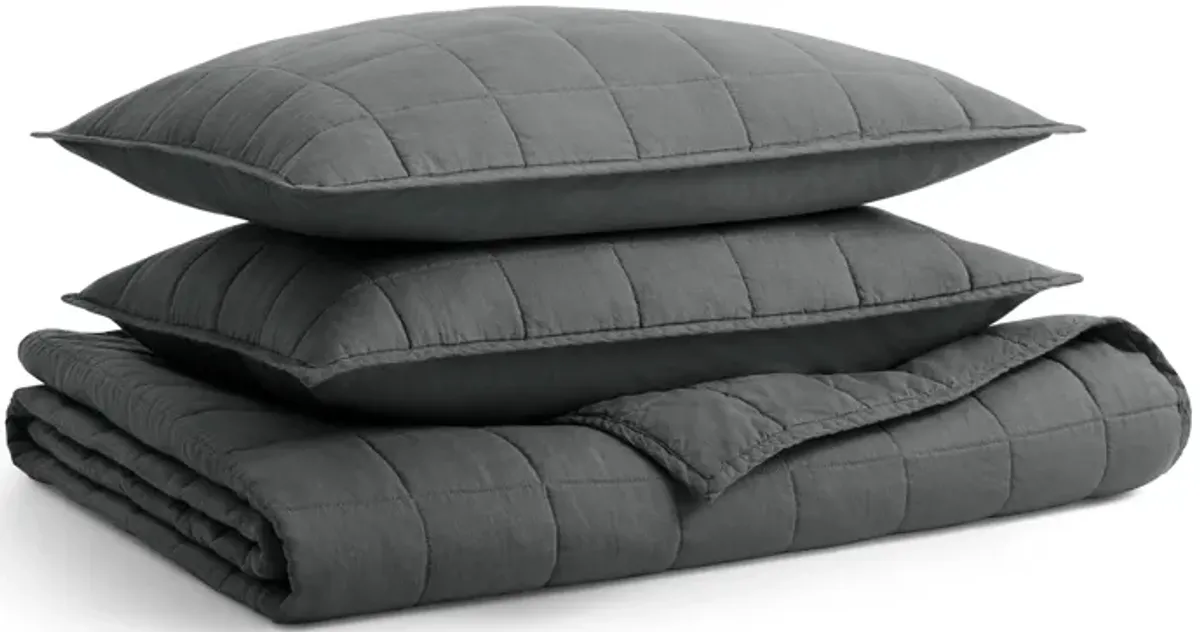 Ester Linen Quilt Set