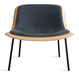 White Oak / Ink Leather color