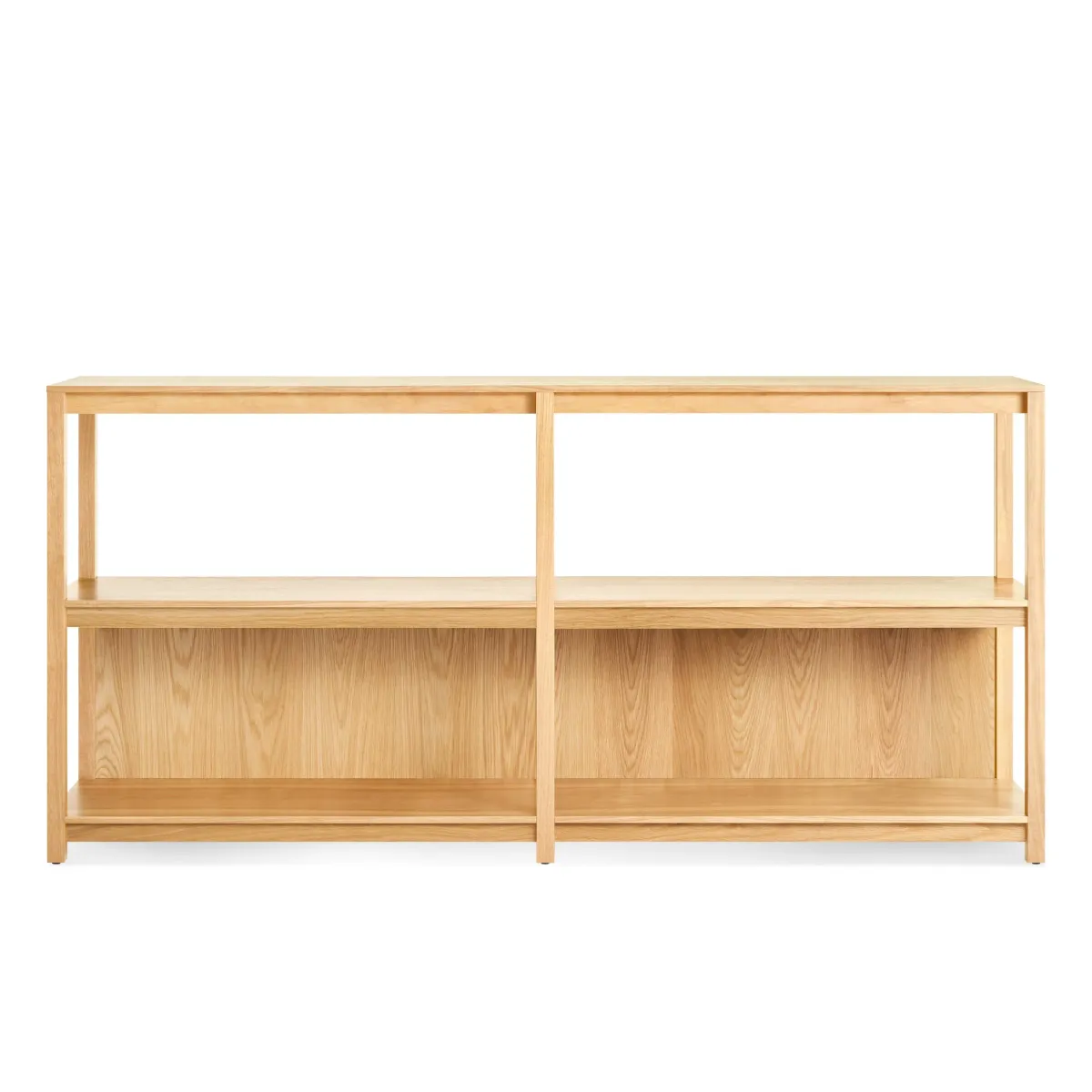 Open Plan Large Low Bookcase