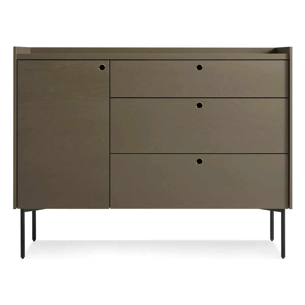 Peek 1 Door / 3 Drawer Credenza