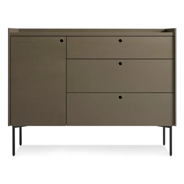 Peek 1 Door / 3 Drawer Credenza