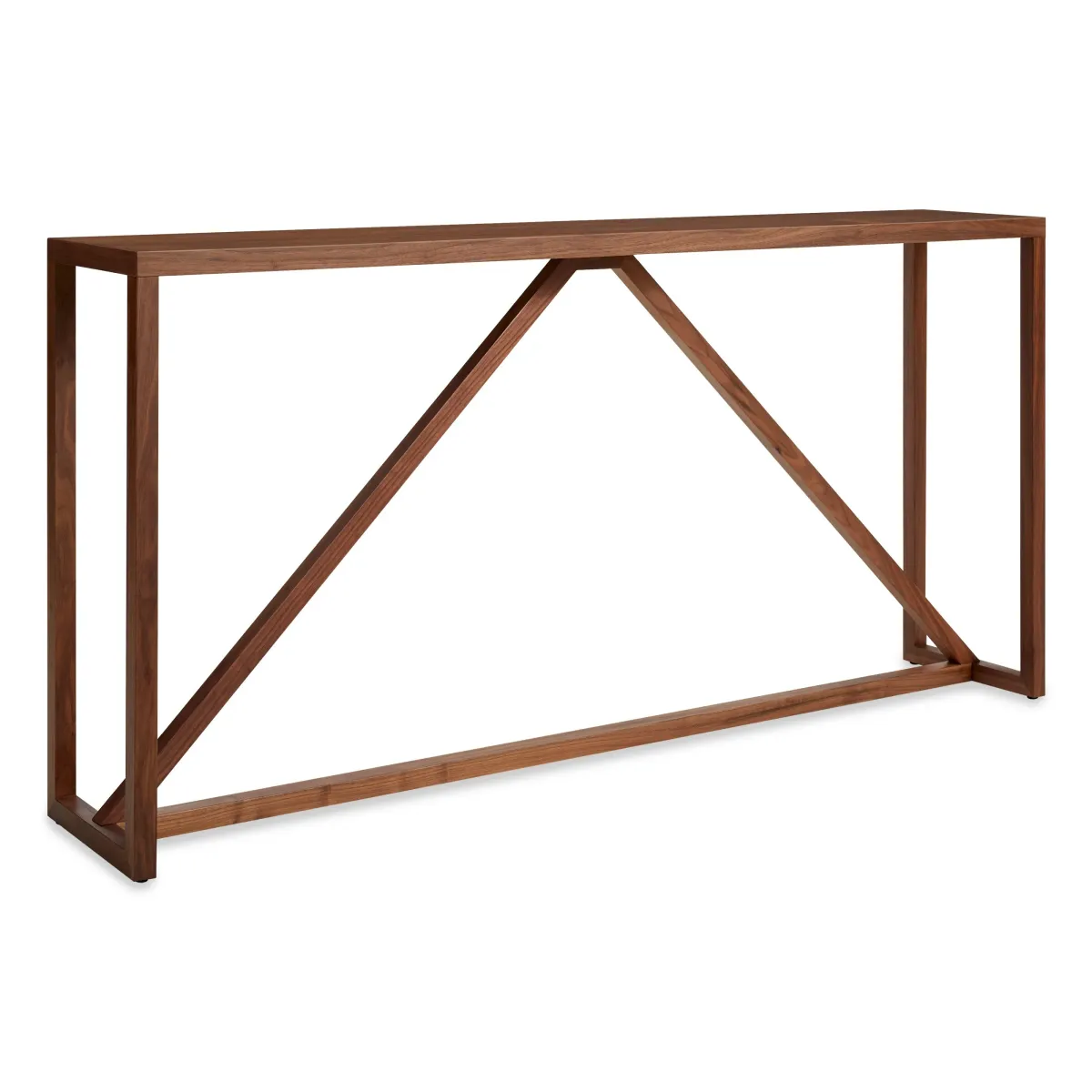 Strut Wood Console Table