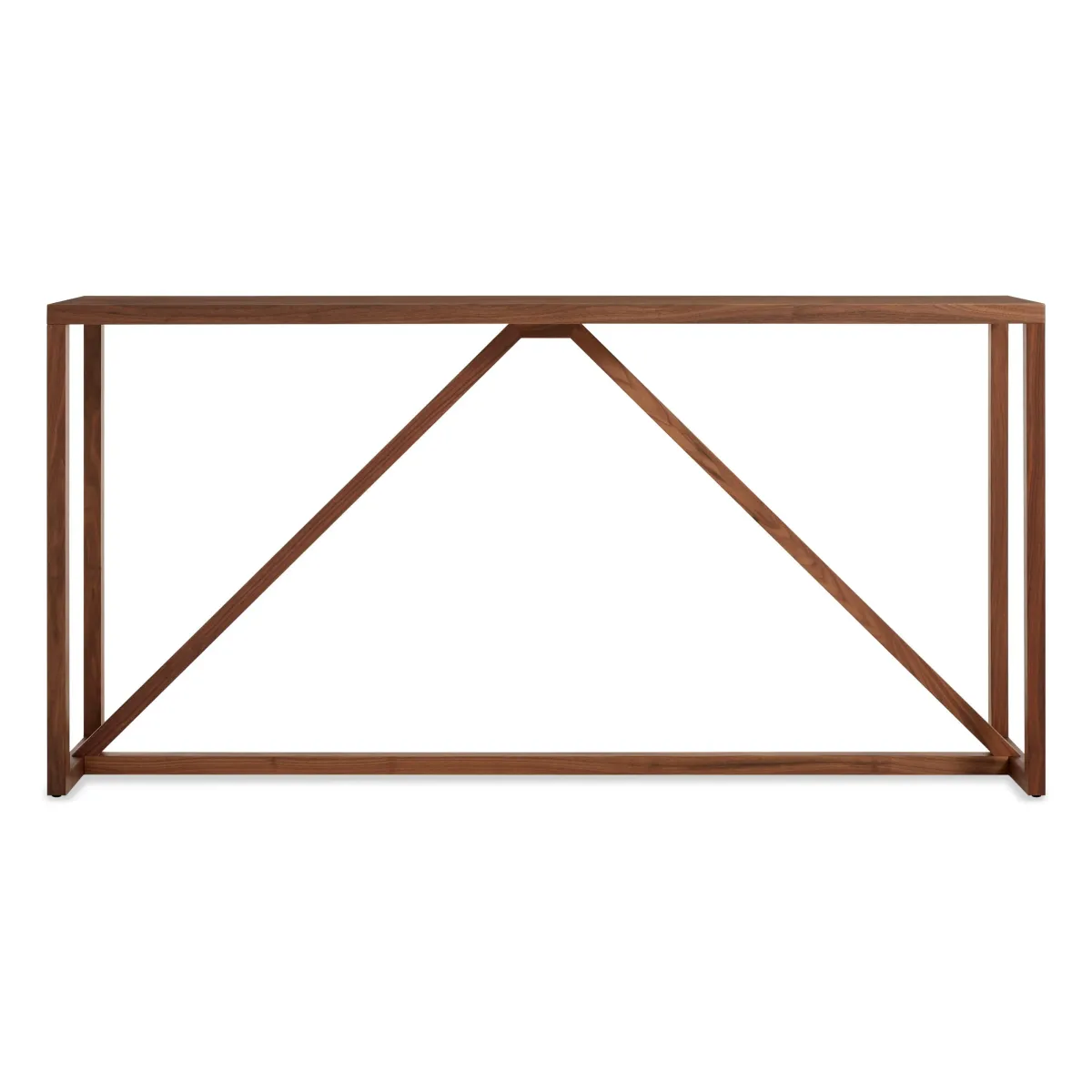Strut Wood Console Table