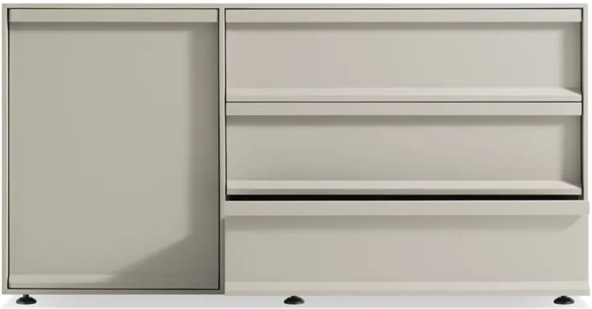 Superchoice 1 Door / 3 Drawer Credenza