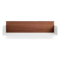 Walnut / White color