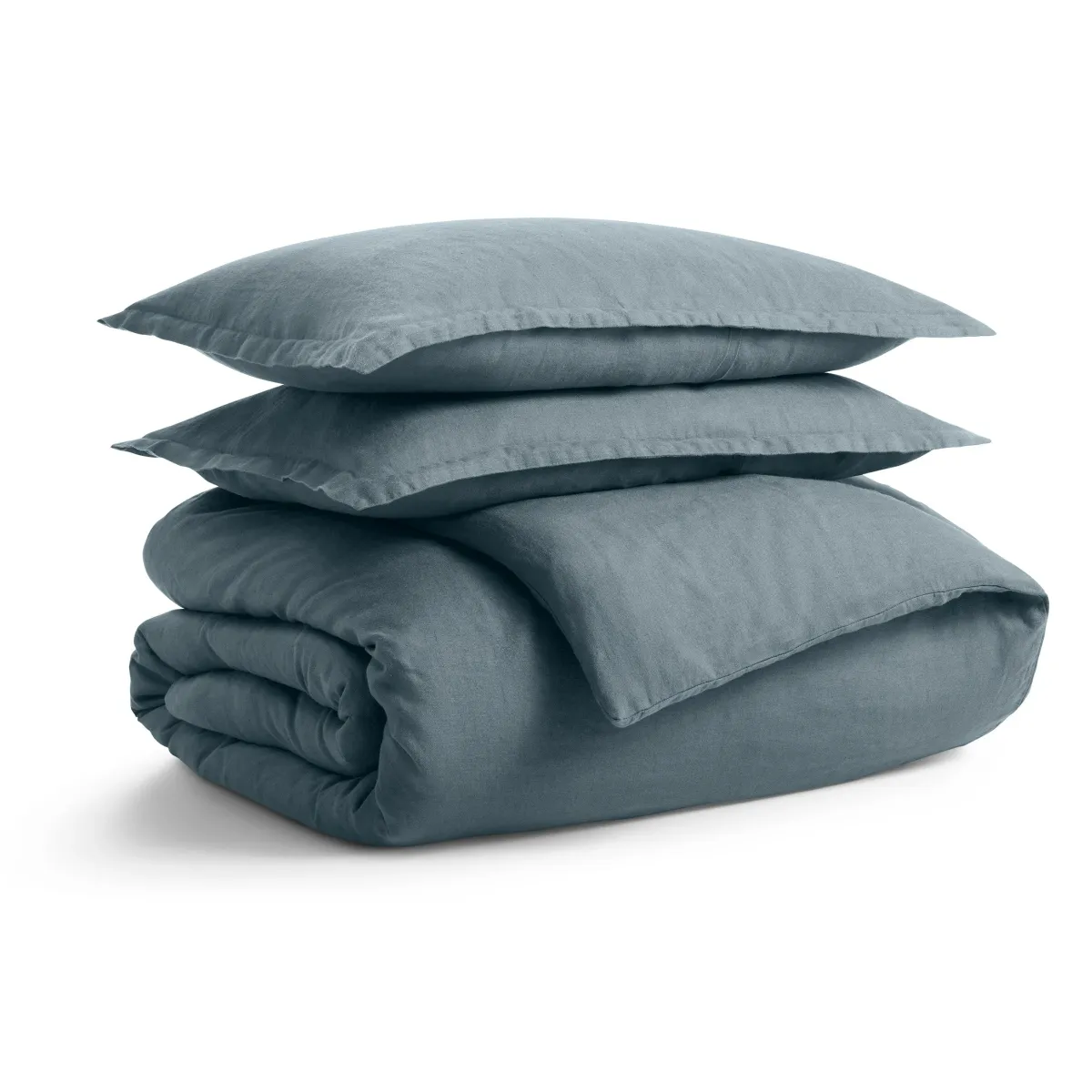 Blu Dot Stone Washed Linen Duvet Set