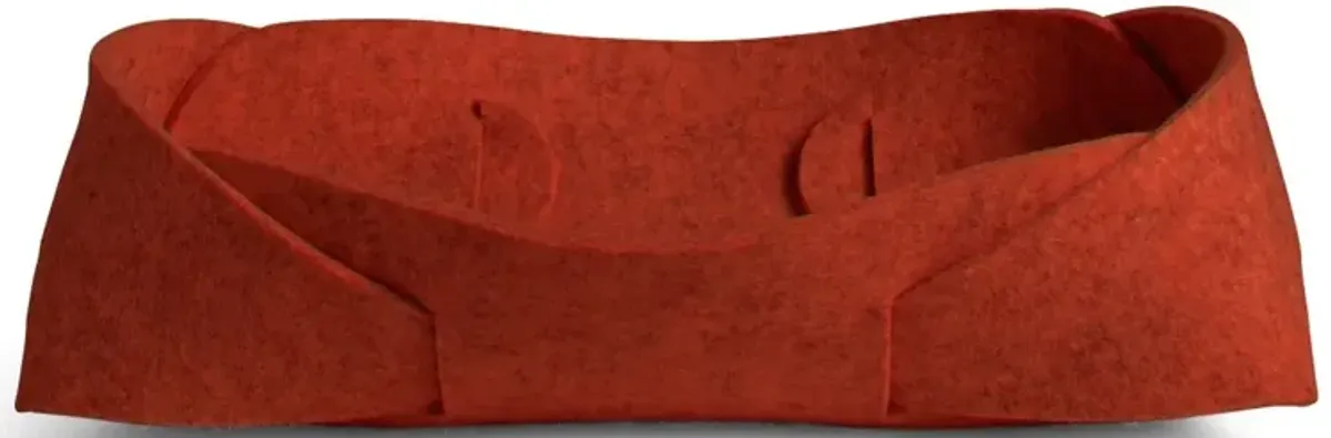 Double Tuck Small Felt Basket