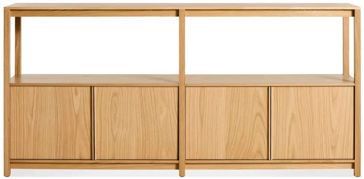 DO NOT USE - Open Plan Large Low Bookcase with Storage