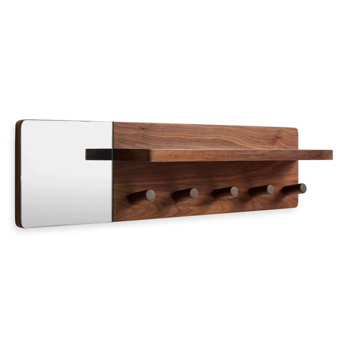 Candid Wall Shelf with Hooks