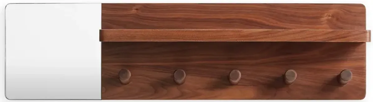 Candid Wall Shelf with Hooks