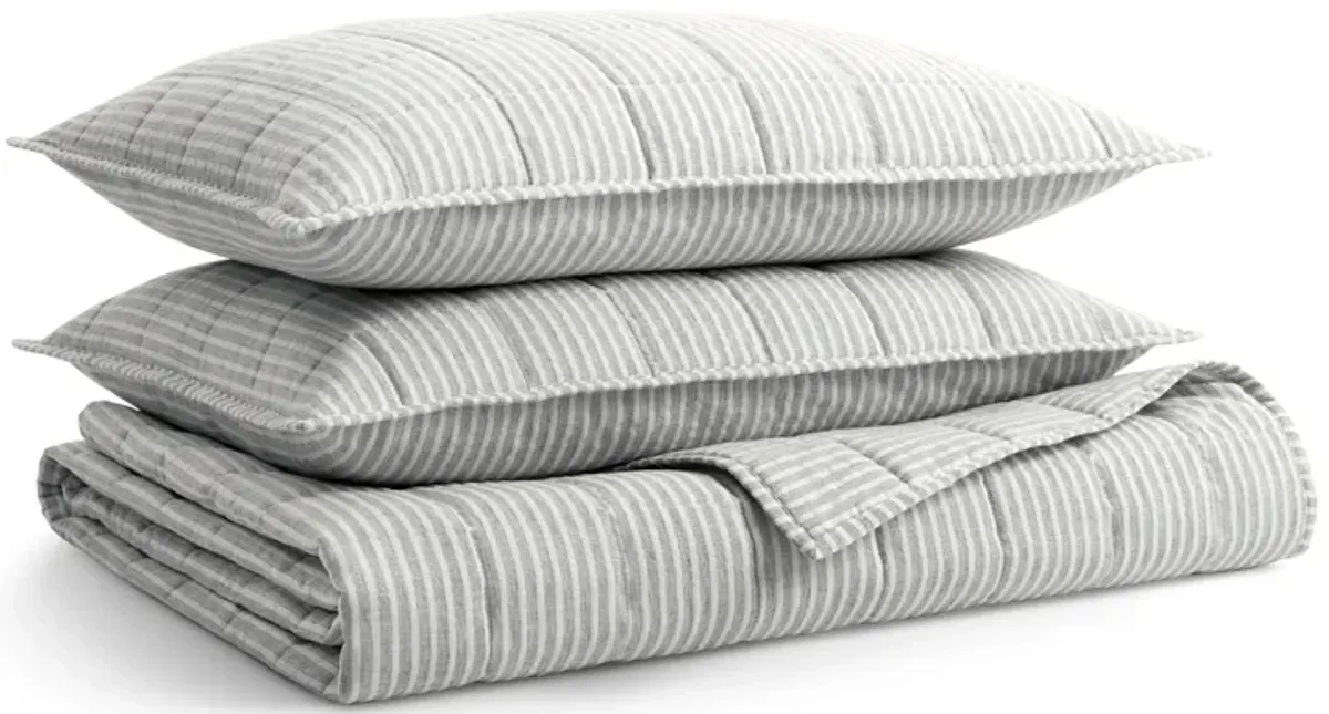 Canfield Stripe Quilt Set
