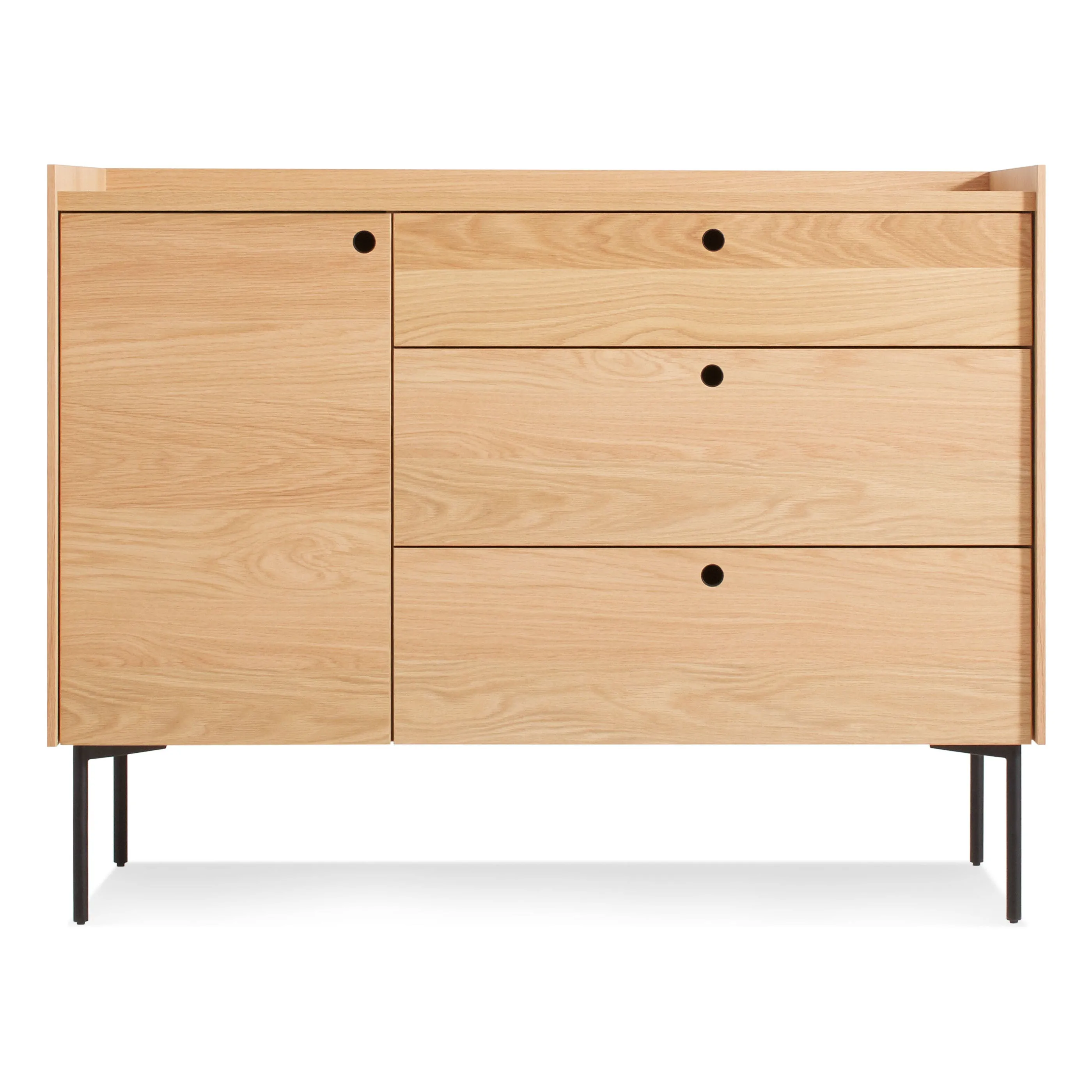Peek 1 Door / 3 Drawer Credenza