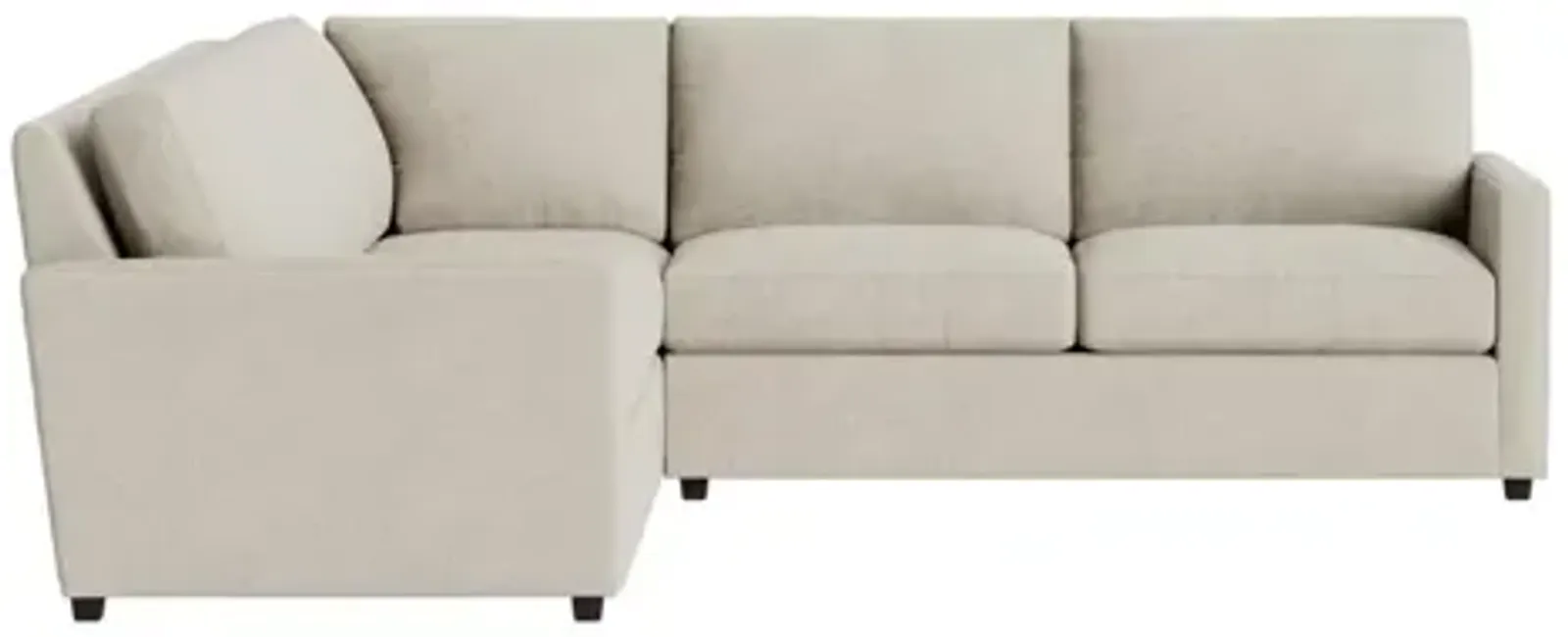 Couch Potato Lite Sectional (43307925864638-BLK207)