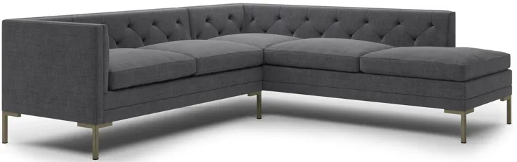 Sit Tight Sectional With Bumper