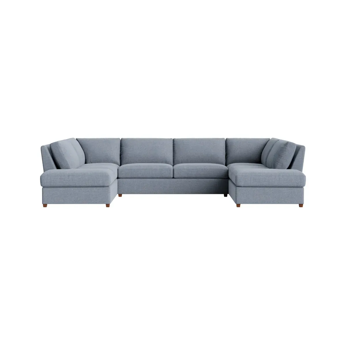 Couch Potato Lite U-Shaped Bumper Sectional (Extra Deep)