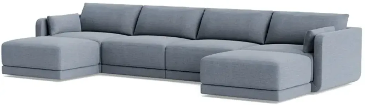 Eva Double Chaise Sectional
