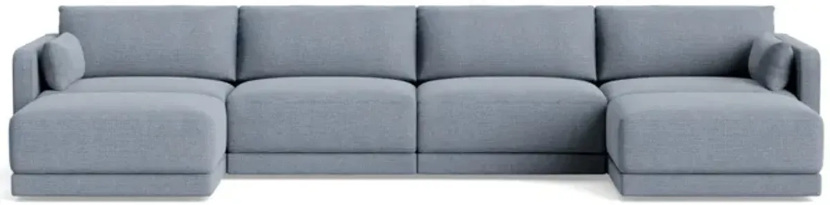 Eva Double Chaise Sectional
