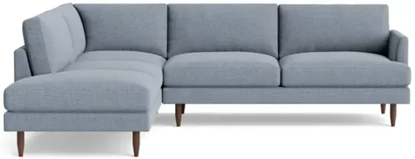 Crowd Pleaser Sectional With Bumper