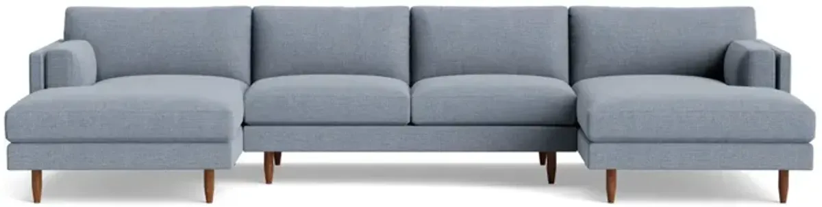 Skinny Fat Double Chaise Sectional (Extra Deep)