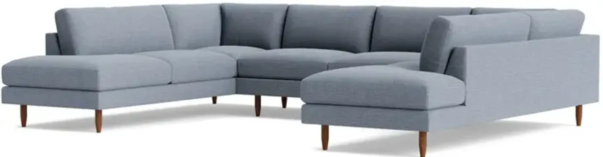 Skinny Fat U-Shaped Bumper Sectional