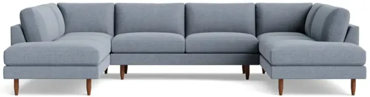 Skinny Fat U-Shaped Bumper Sectional