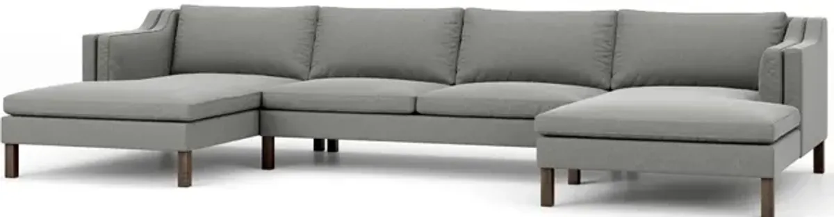 Up-Town Double Chaise Sectional