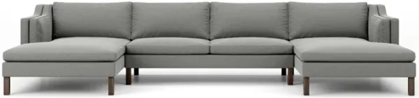Up-Town Double Chaise Sectional