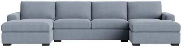 Couch Potato Double Chaise Sectional (Extra Deep)