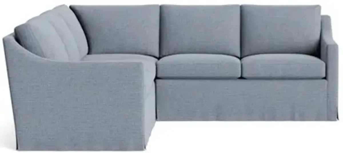 Vera Skirted Sectional