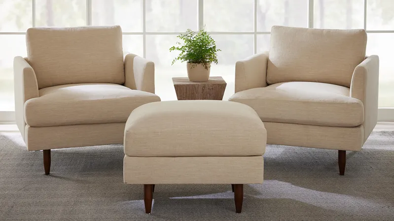 Crowd Pleaser Ottoman