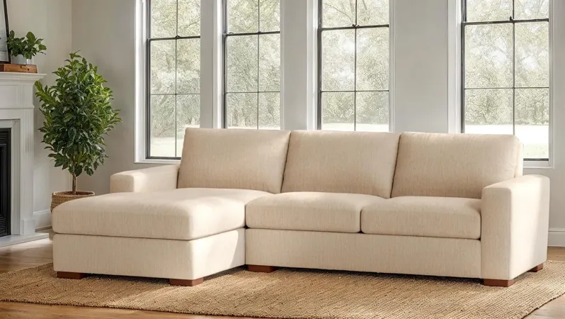 Couch Potato Sofa with Chaise