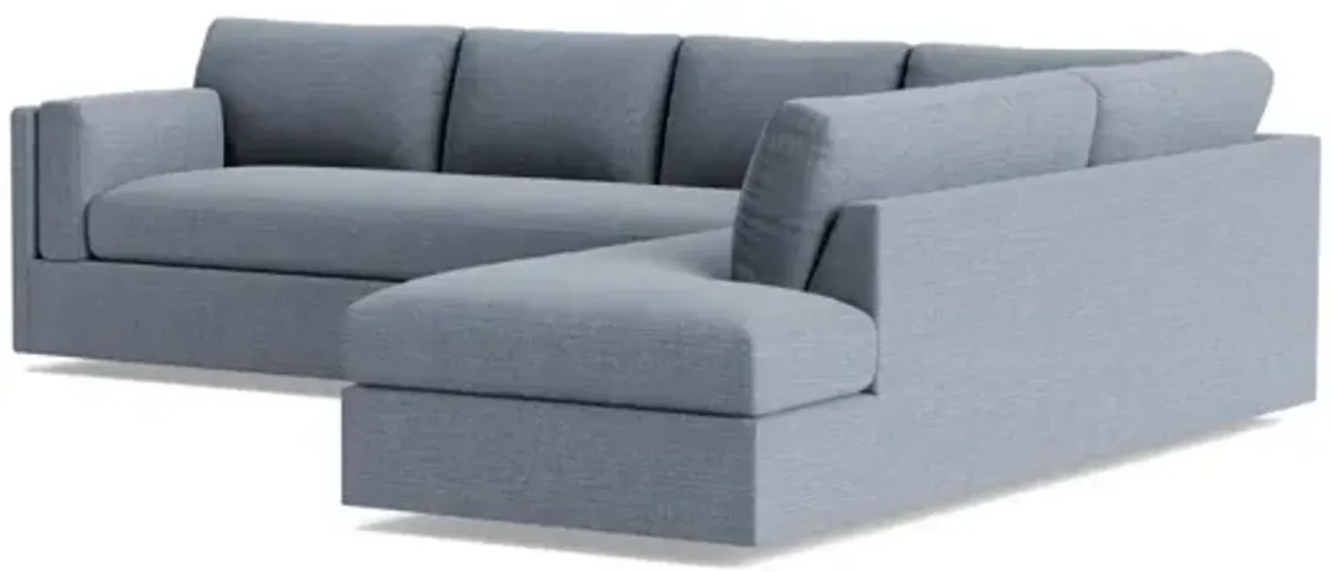 Fairfax Sectional with Bumper (Bench Cushion)