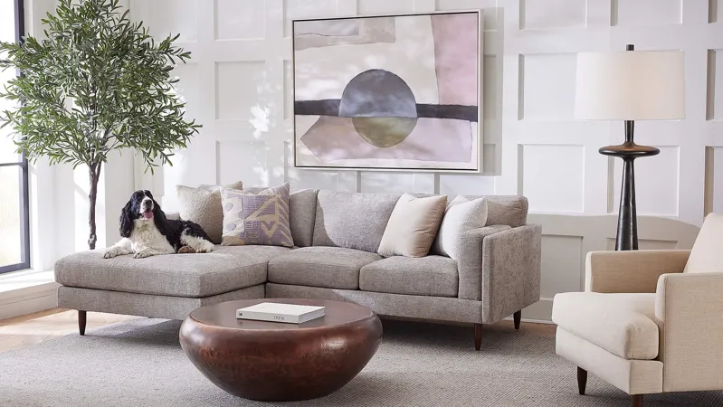 Skinny Fat Sofa With Chaise