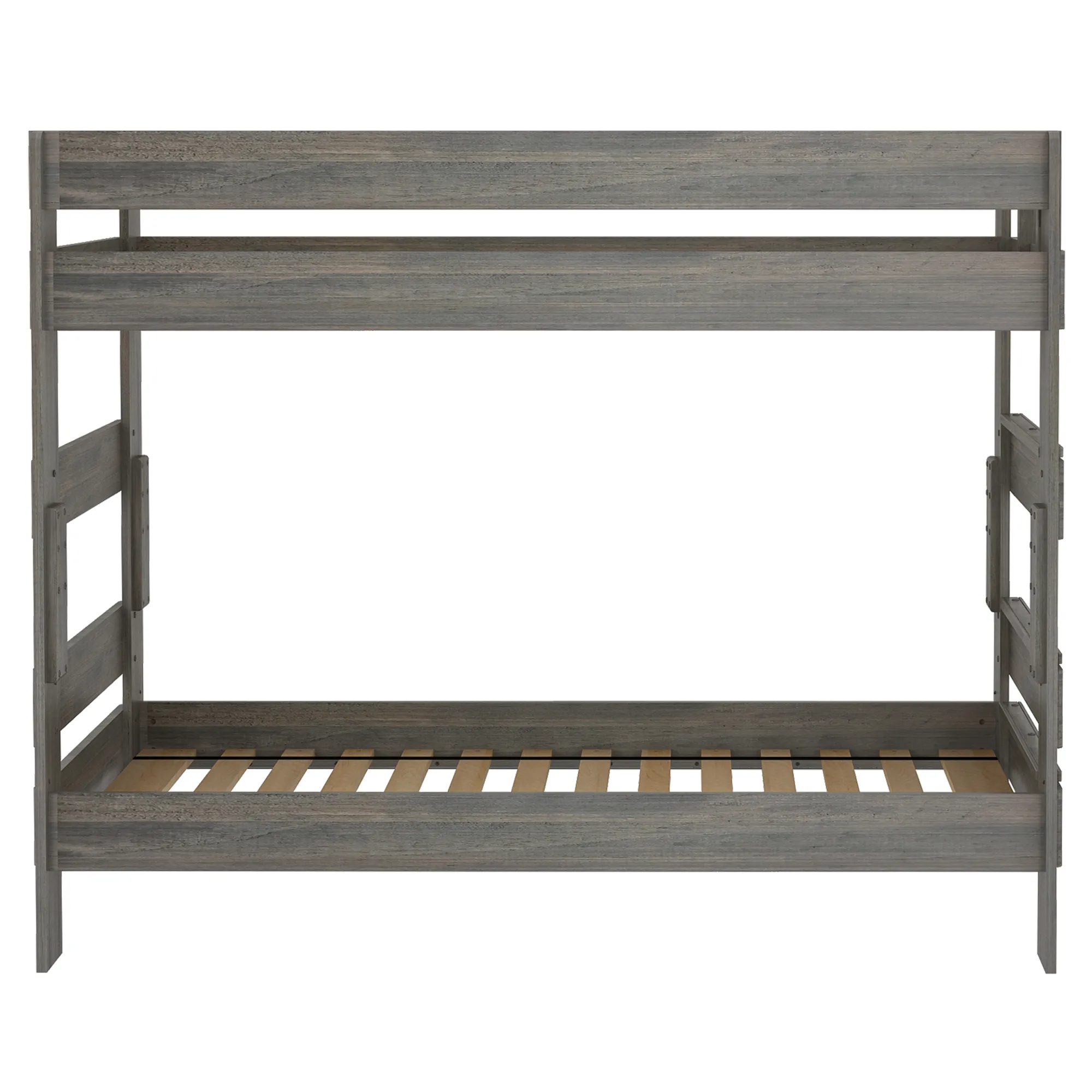 Rugged Driftwood Youth Bunk Bed