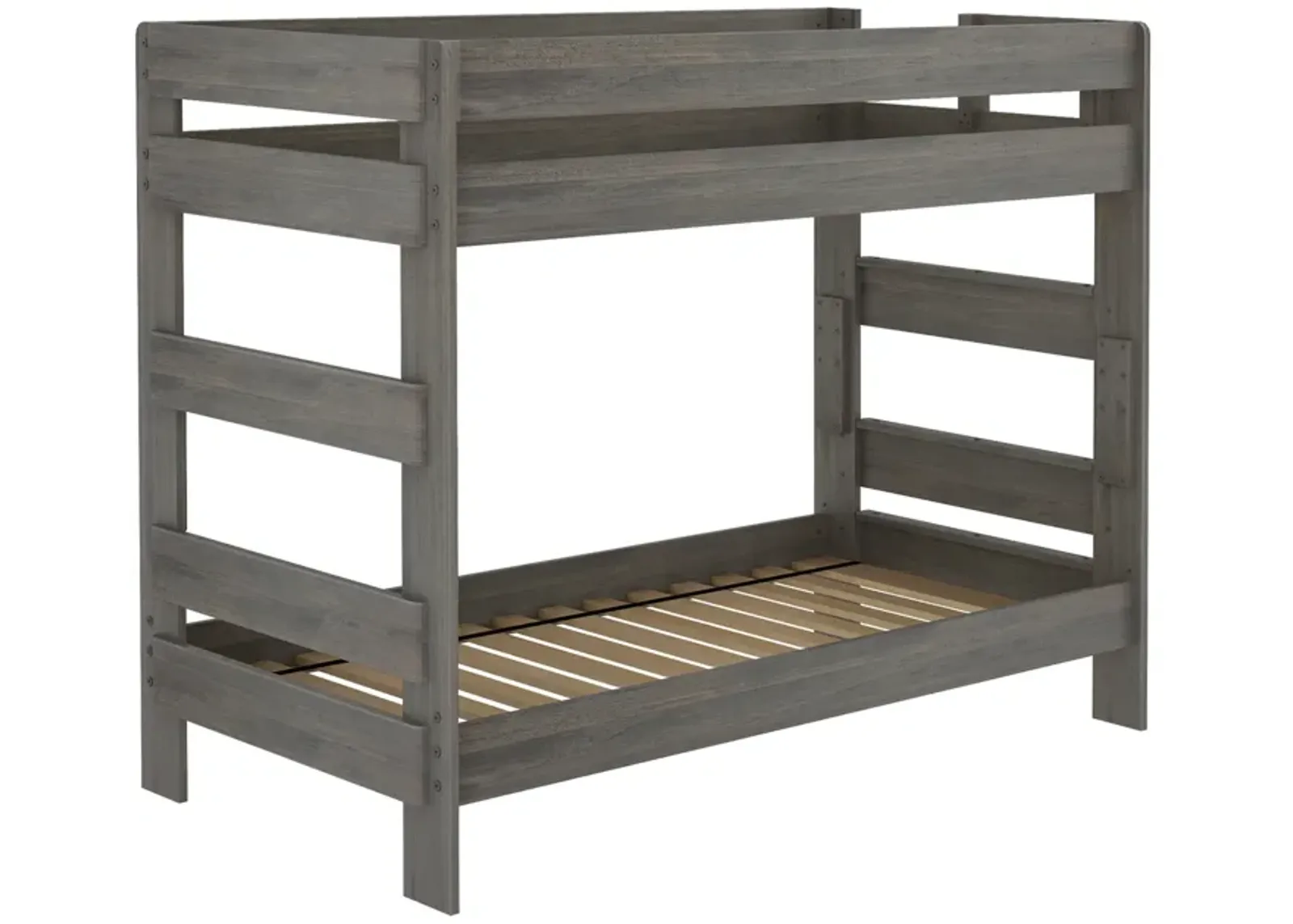 Rugged Driftwood Youth Bunk Bed