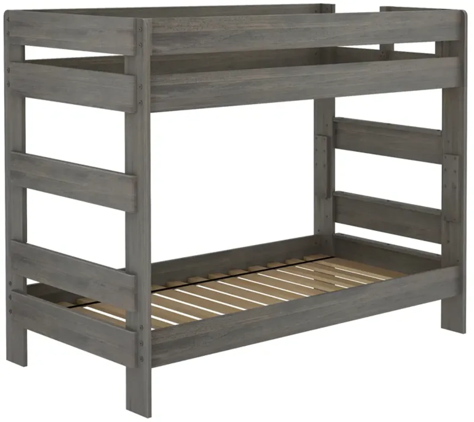 Rugged Driftwood Youth Bunk Bed