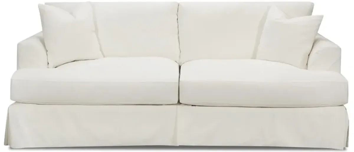 Sutton Snow Slipcover Sofa