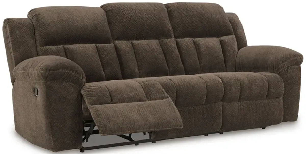 Frohn Brown Reclining Sofa