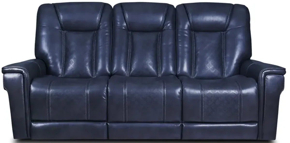 Nick Ocean Zero Gravity Power Headrest Reclining Sofa with Power Lumbar