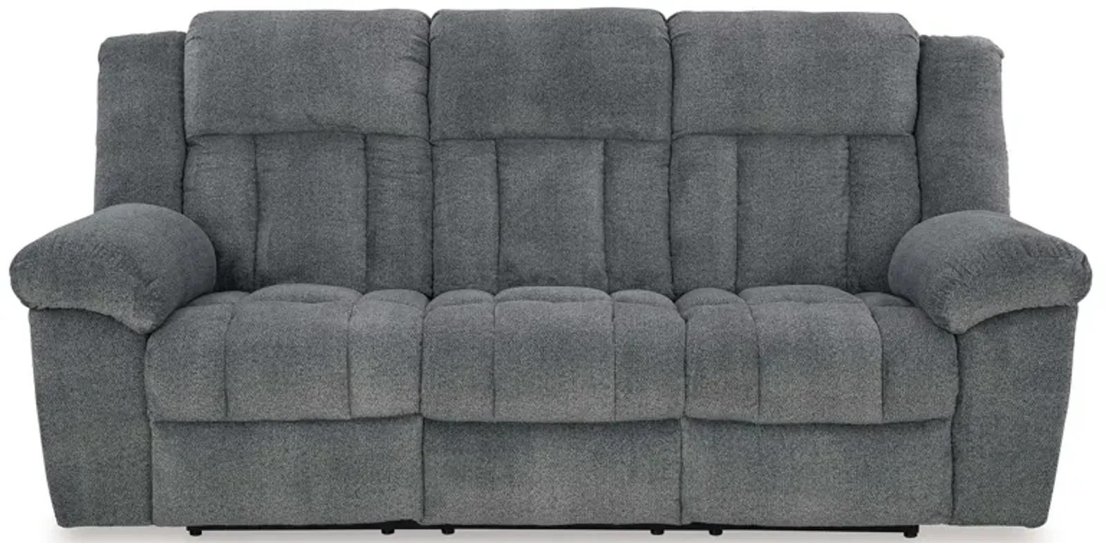 Tip-Off Slate Power Headrest Reclining Sofa