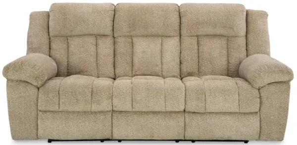 Tip-Off Wheat Power Headrest Reclining Sofa