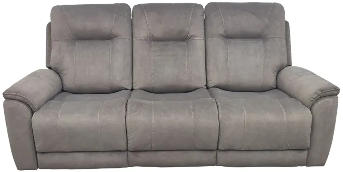 Elkins Power Headrest Reclining Sofa with Power Lumbar