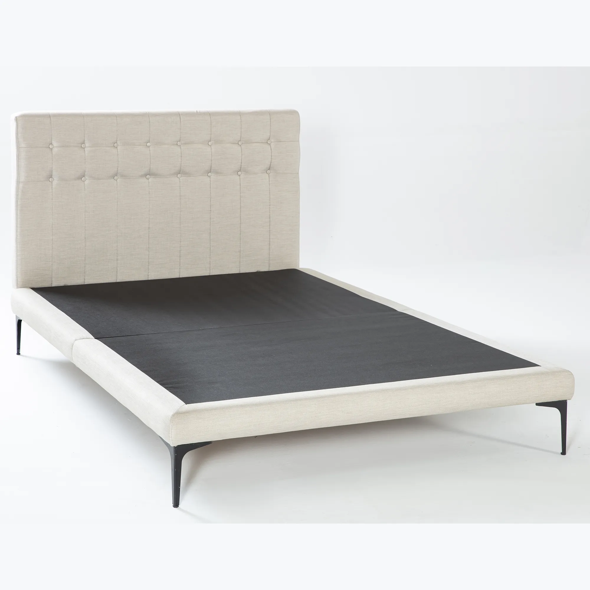 Stratton Cream Upholstered Bed