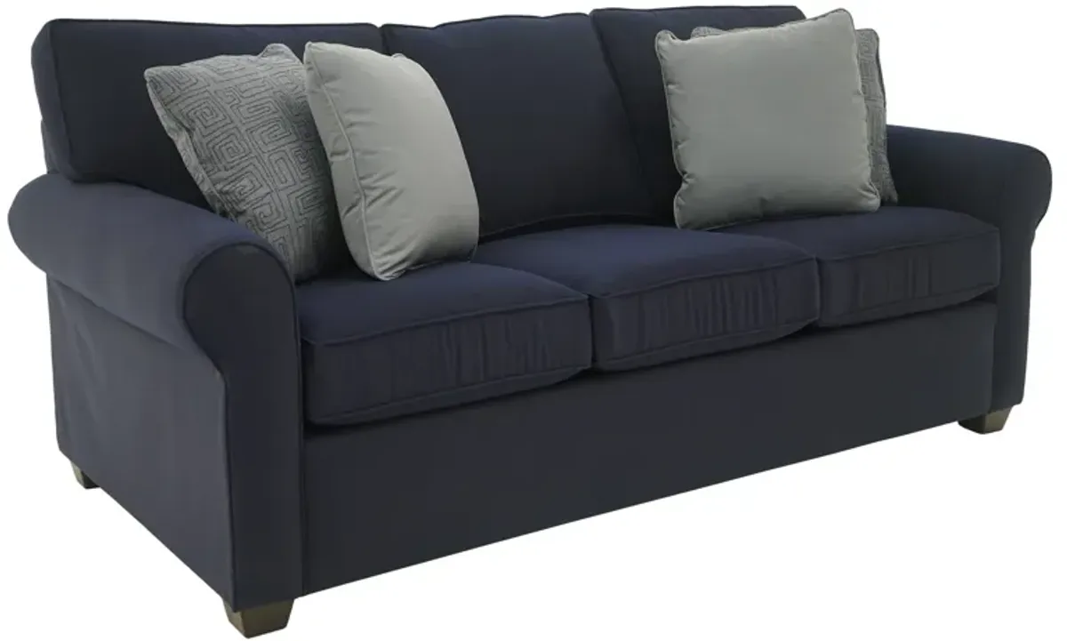 Sunbrella Navy Queen Sleeper