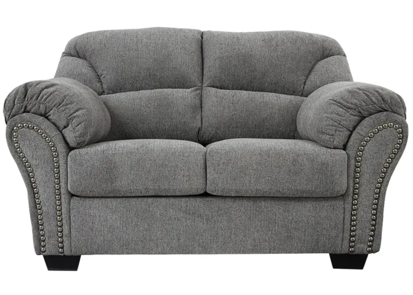 Allmaxx Pewter Loveseat