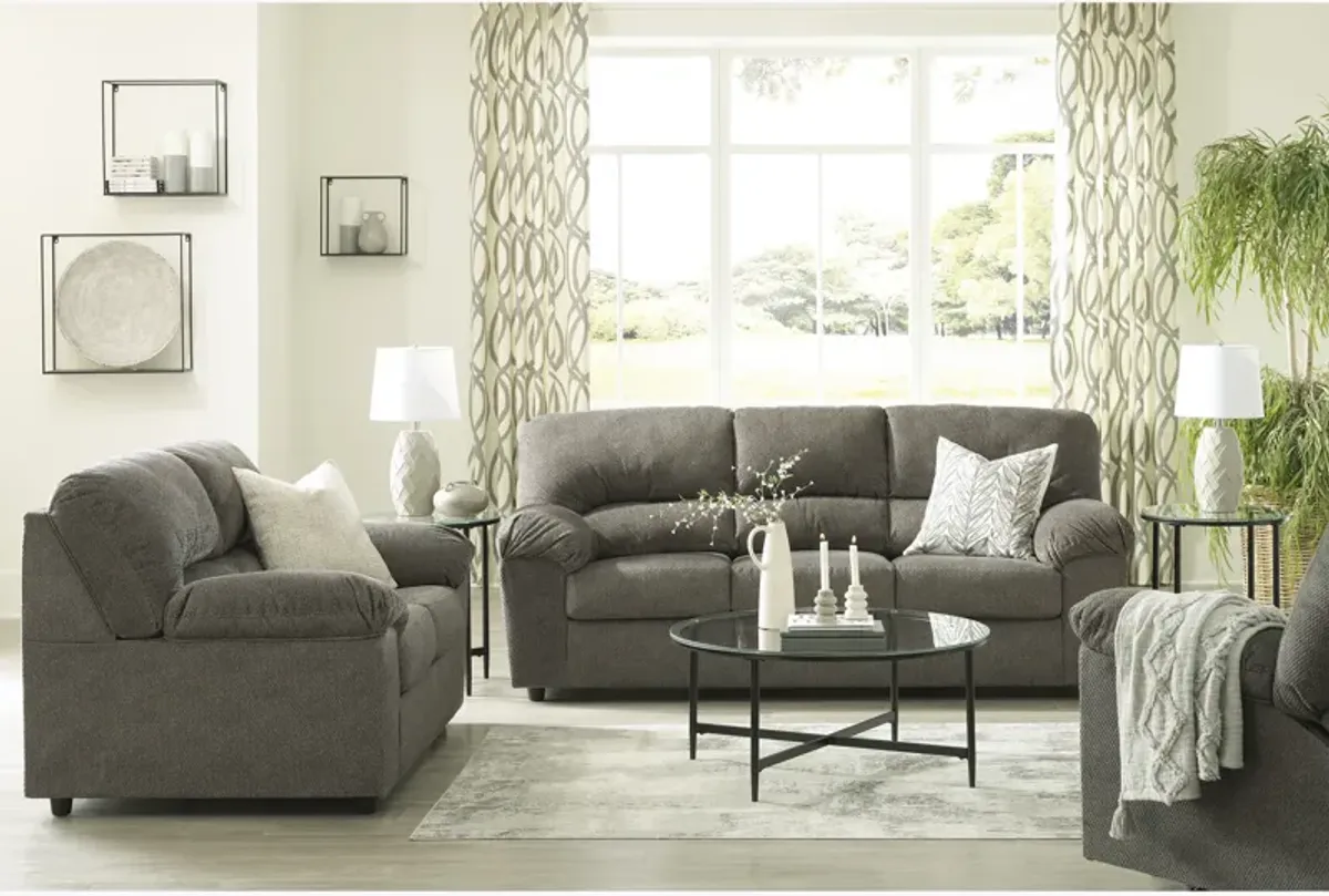 Norlou Flannel Loveseat