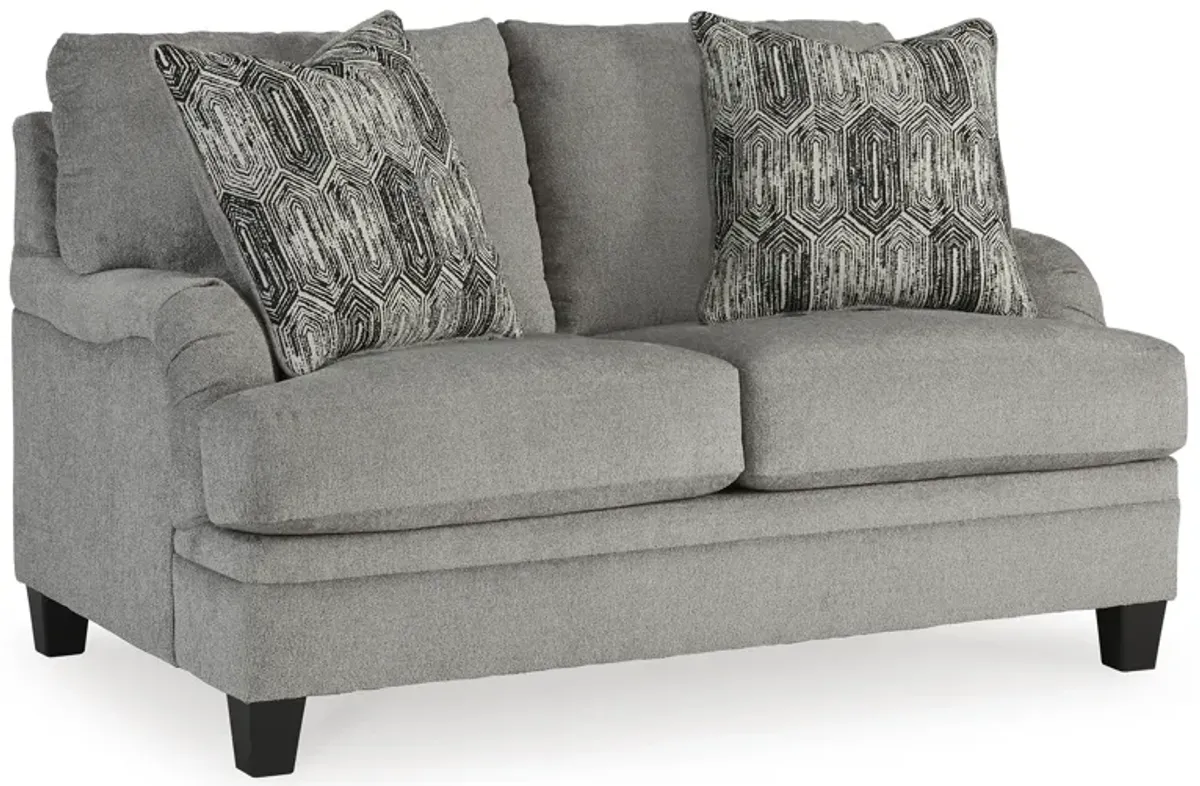 Davinca Charcoal Loveseat