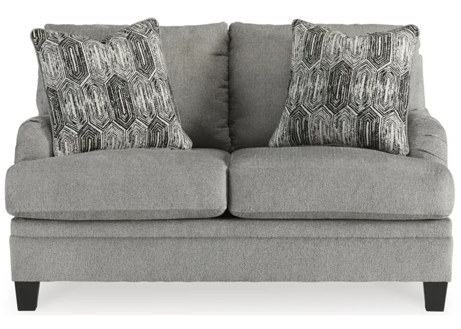 Davinca Charcoal Loveseat