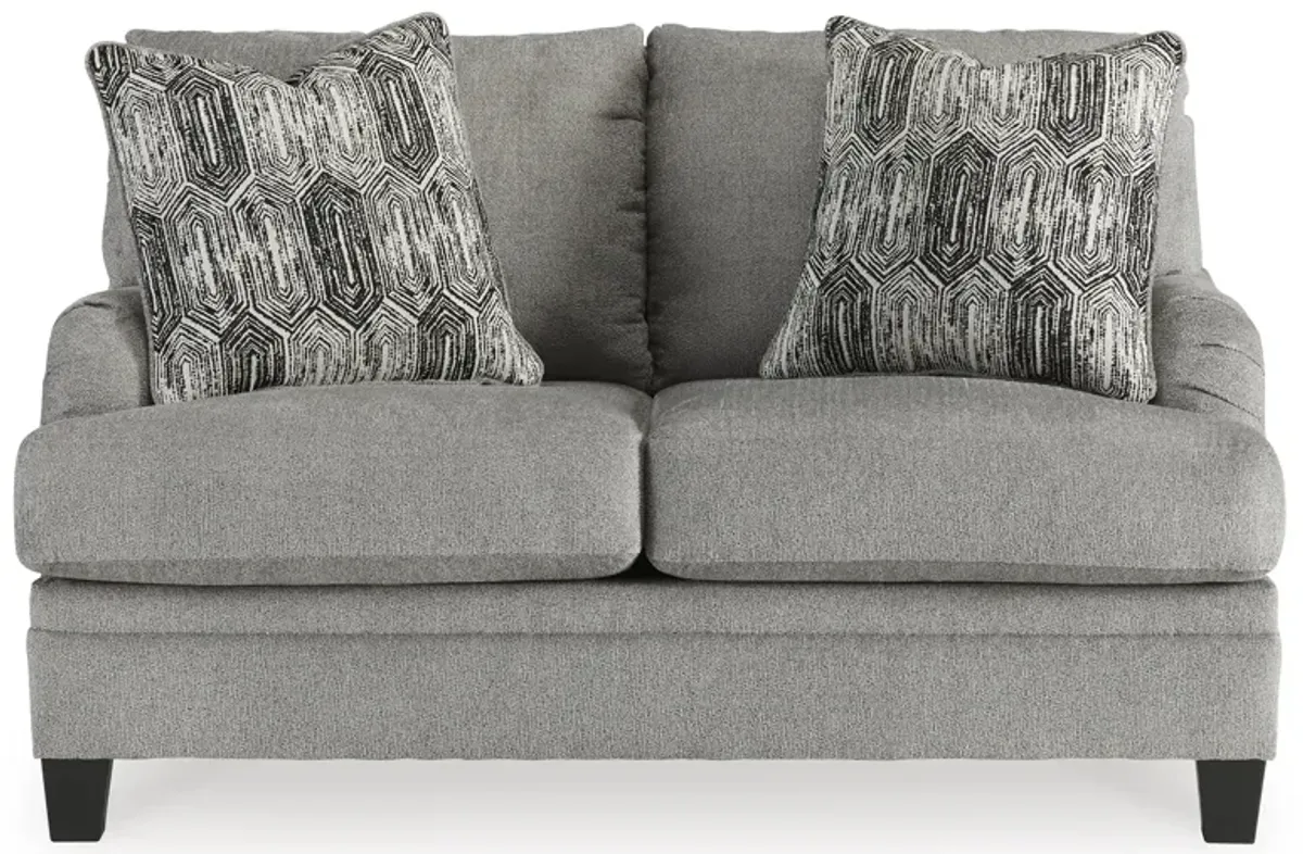 Davinca Charcoal Loveseat